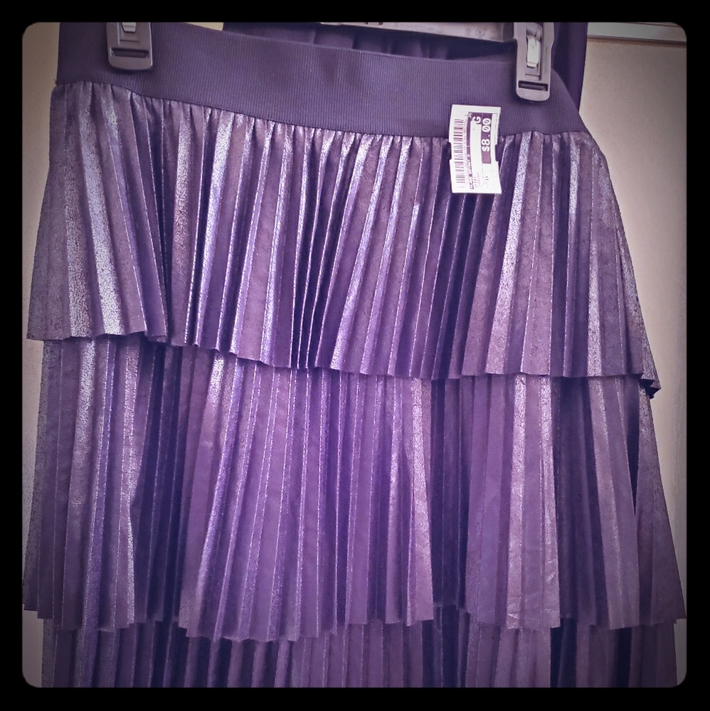 Pleated party skirt